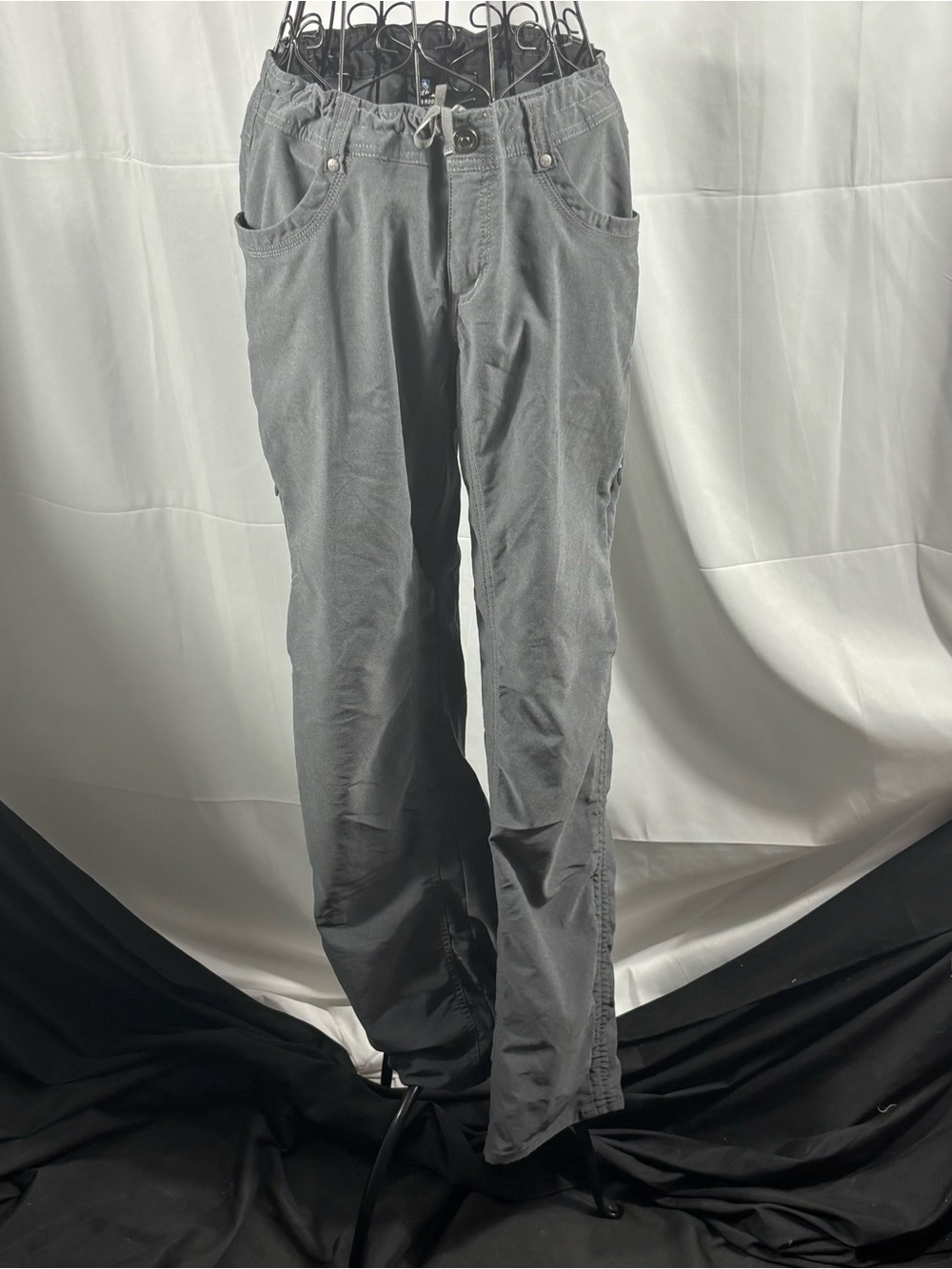 Kuhl Women's Gray Bootcut Pants with Drawstring